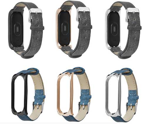læderrem til mi band 4
