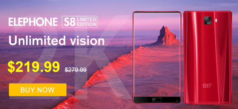 Elephone S8 Limited Edition Til salg på Gearbest.com