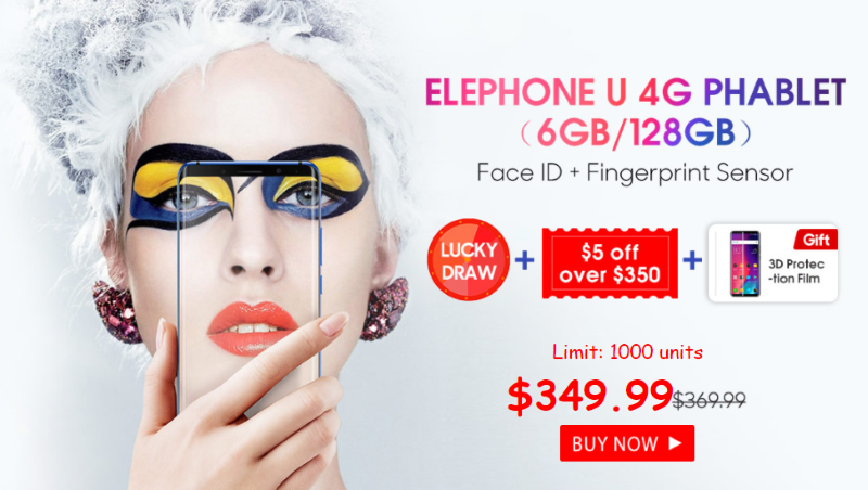 Elephone U 4G og Elephone Pro Amazing Deal [Kuponkode inde]