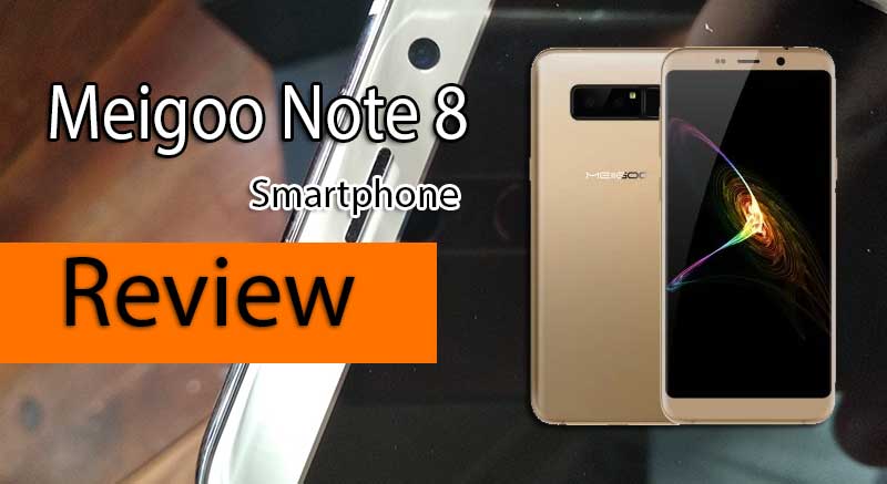 Meigoo Note 8 4G Phablet Review - Dobbelt kamera, ansigtslåsning