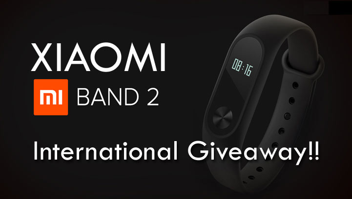 Xiaomi Mi Band 2 International Giveaway!