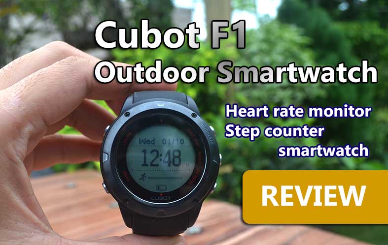 Cubot F1 smartwatch Review - det udendørs fitness-smartwatch, du har brug for