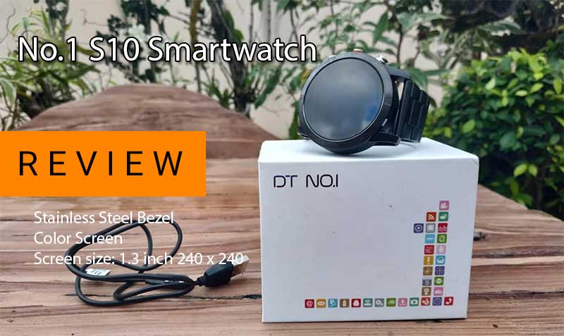 No.1 S10 Smartwatch dybdegående gennemgang