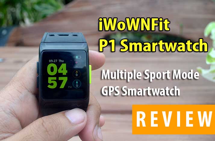 [Gennemgang] iWOWNFIT P1 Smartwatch