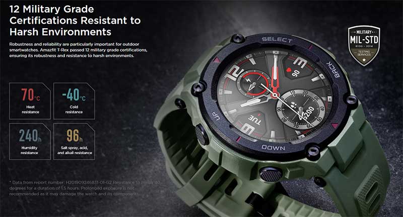 Amazfit T-Rex Smartwatch - Det er bestemt robust!