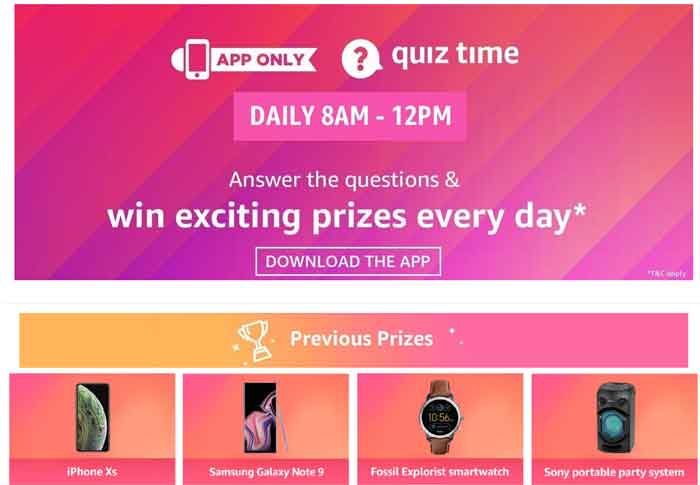 Amazon-Quiz-konkurrence