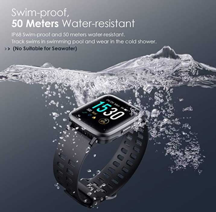 Arbily-Smartwatch-vandtæt