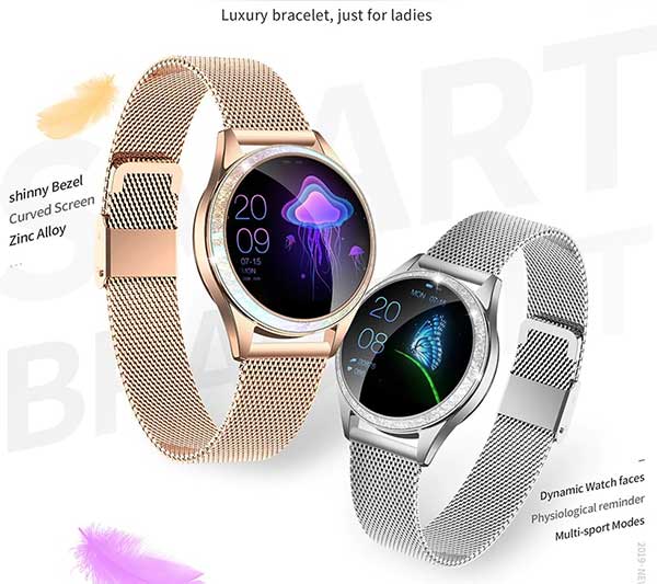 Bedste Smartwatch til kvinder - Kingwear KW20