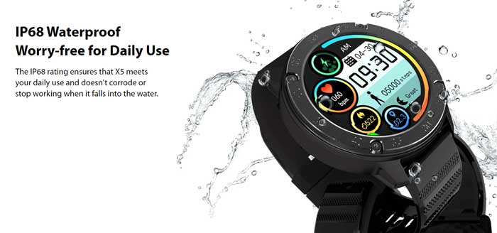 Blackview X5 Smartwatch - Holdbart Sporty Smartwatch