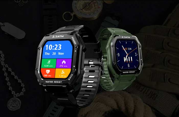 Carbinox Smart ur - Gennemgang af funktioner