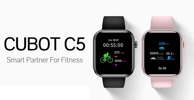 Cubot C5 Smartwatch - Et let fitness-smartwatch