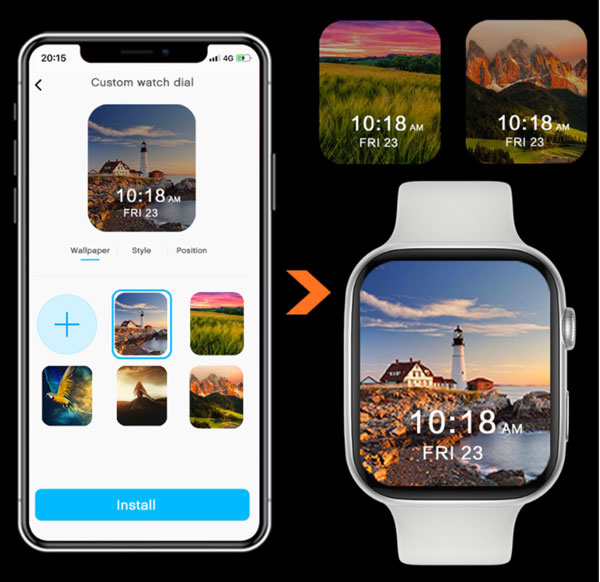 FK88-Smartwatch-ur-ansigter