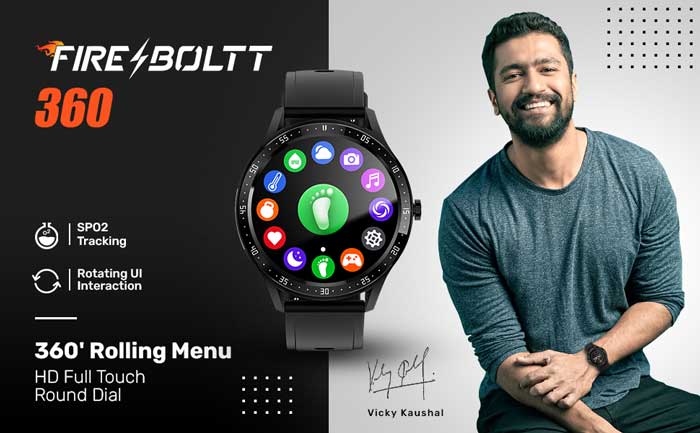 Fire-Boltt 360 Smartwatch - Med indbyggede spil