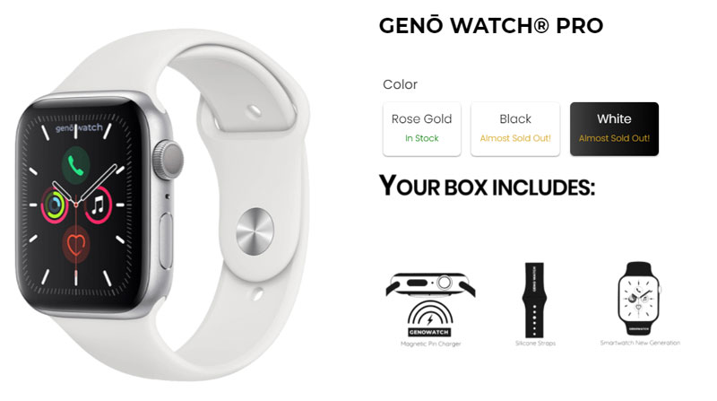 Geno Watch Pro Smartwatch - Funktioner og specifikationer, hvad synes du?