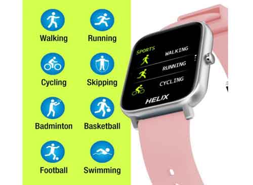 Helix Smart Watch - Slankt Smartwatch med SpO2-sensor