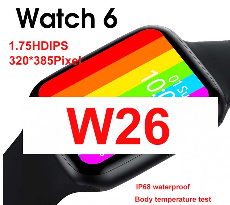 IWO W26 Smartwatch, Watch 6 Upgrade-gennemgang af funktioner