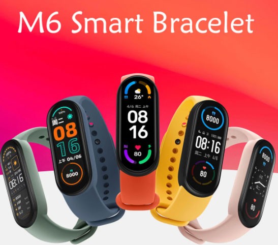 M6 Smartband - FitPro anmeldelse af funktioner, en Mi Band 6-klon
