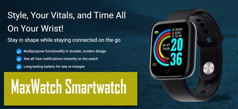 maxwatch smartwatch-funktioner