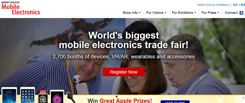 Microwear vil være live på Global Sources Electronics Exhibition 2017