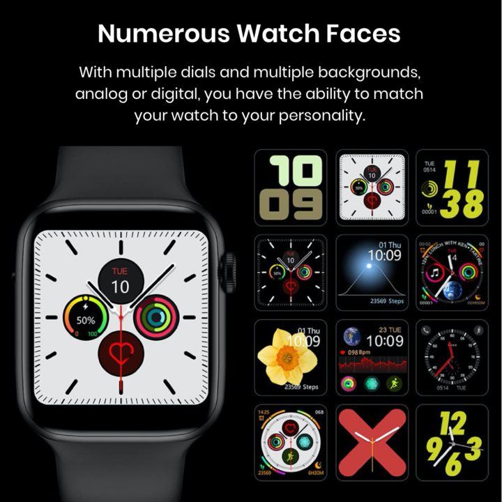 ModernMerch Smartwatch - Opgraderet 2020-version - A Watch 5 Clone?