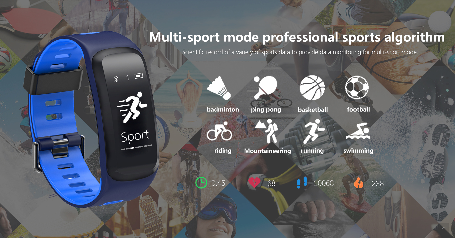 NO.1 F4 Multi-Sport Band GiveAway - Mindst 10 gratis nr. 1 F4