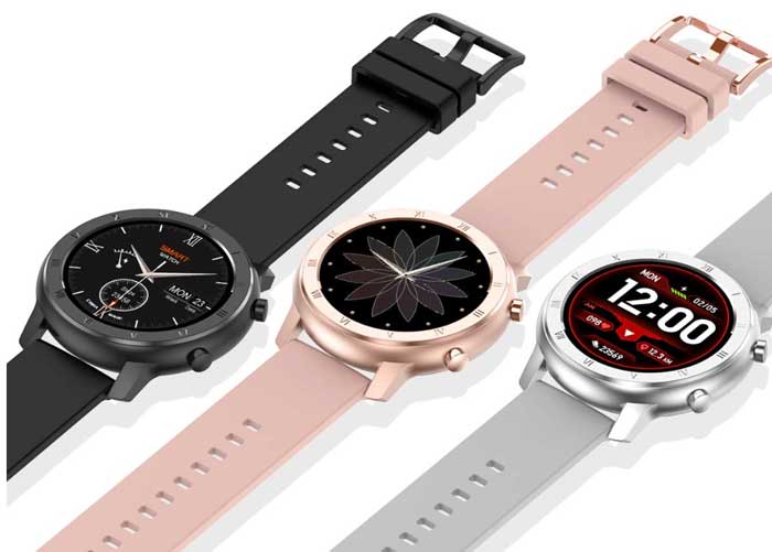 Nr.1 DT89 Smartwatch - Klassisk, premium kvindes Smartwatch