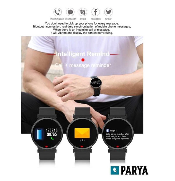 Parya Smartwatch PP69 Model - Gennemgang af funktioner