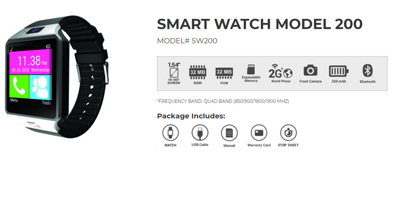 Slide-smartwatch-SW200-model-enhed