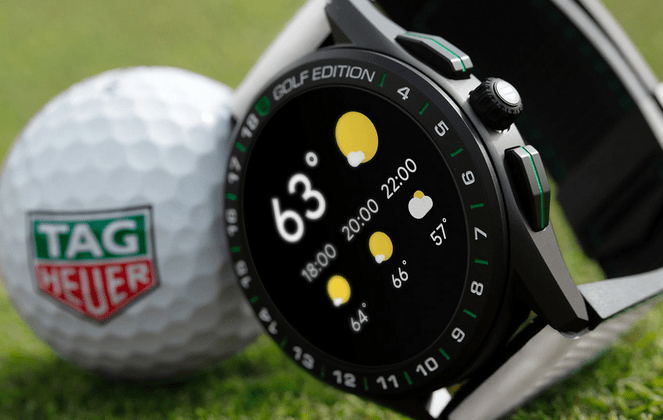TAG HEUER Tilsluttet Golf Smartwatch