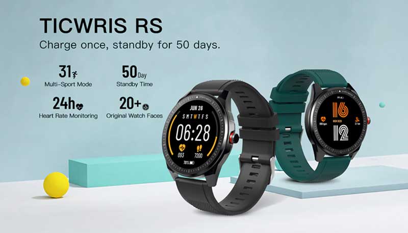 TicWris RS - Gennemgang af funktioner 50 dages standbytid!