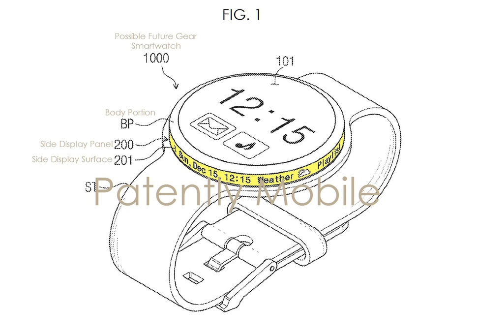 To skærmskærme til Samsungs næste smartwatch?