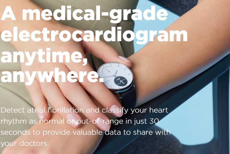Withings Scanwatch hybrid smartur