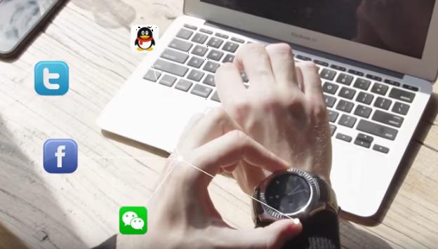 No.1 D7 Android Smartwatch - Større batteri, overkommelig pris
