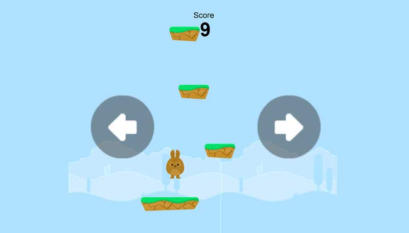 Spil Jump-appen