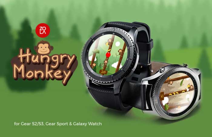 Hungry Monkey-app til Samsung Galaxy Watch Active