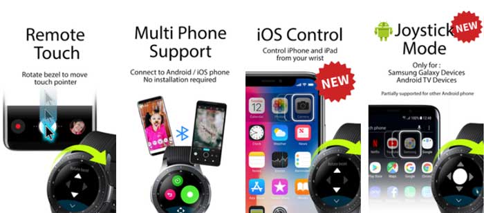 Clickr Camera-app til SAmsung Gear og Galaxy Watch Active