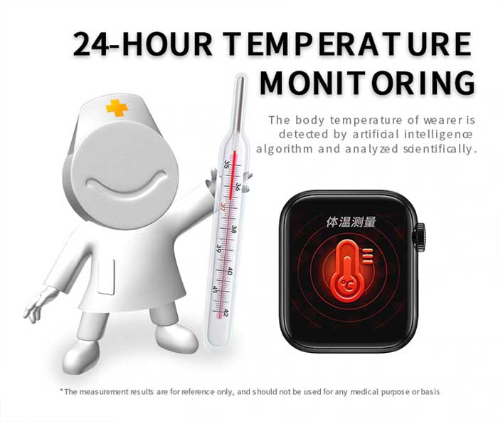 Smartwatch med termometer