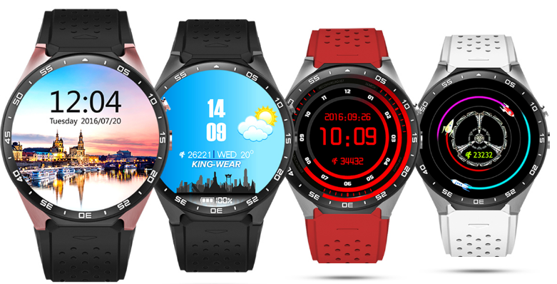 Bedste ur ansigter til KW88 Smartwatch og Android ure