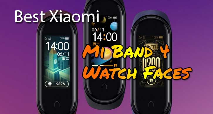 Bedste urskiver til Xiaomi Mi Band 4