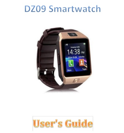 dz09-smartwatch-brugervejledning