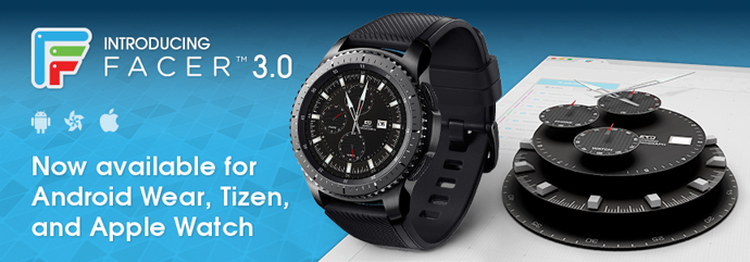 Download Facer Watch Face-app til Gear S3