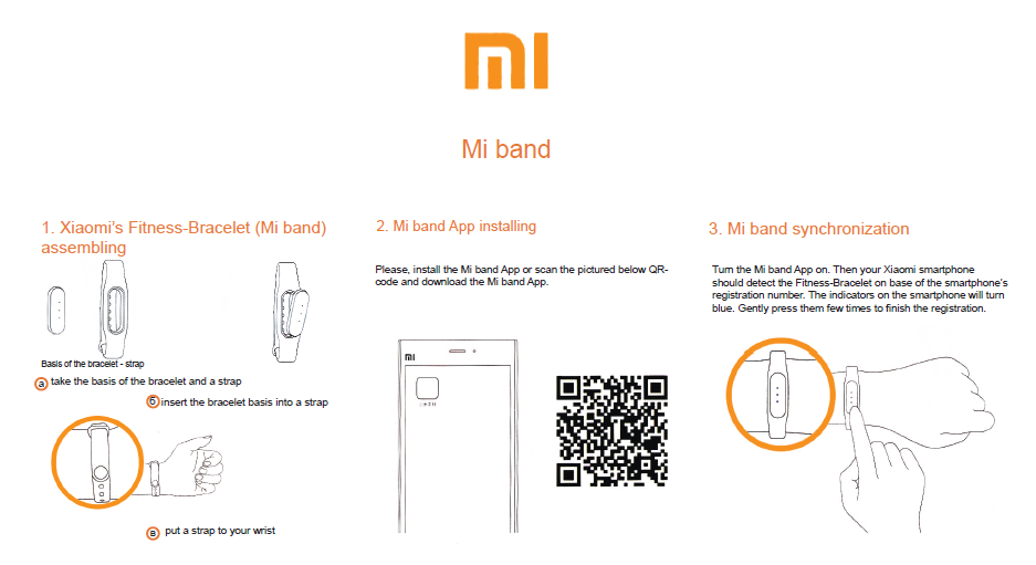 [Download] Xiaomi Mi Band 2 Brugervejledning, tip og tricks