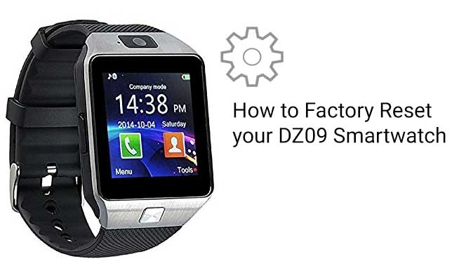 Sådan fabriksnulstilles din DZ09 Smartwatch