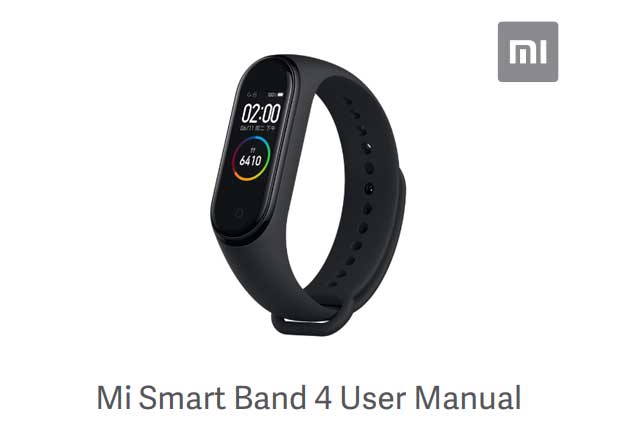 [PDF] Xiaomi Mi Band 4 Brugervejledning Tips til fejlfinding, tricks