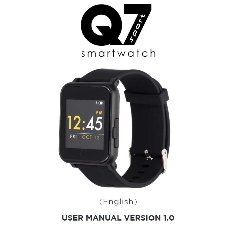 Q7 Sport Smartwatch Brugervejledning