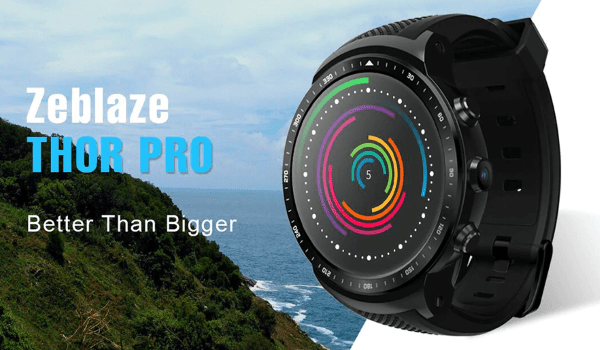 Tjek den nye Zeblaze Thor Pro - Android Sporty Smartwatch