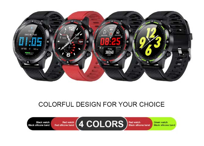 MICROWEAR L12 - Touch Design, gennemgang af funktioner