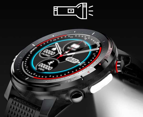 Microwear L15 - Et smartur med LED-lommelygte