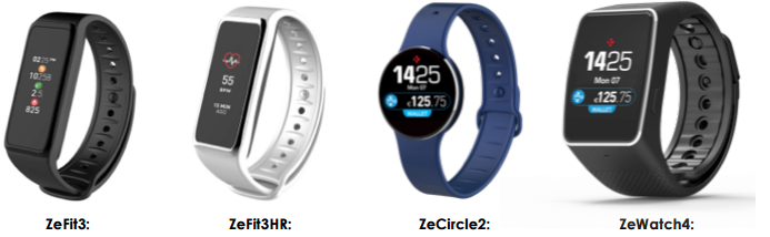 MyKronoz afsløret ZeFitHr, ZeFit3, ZeCircle2 og ZeWatch4 Wearables