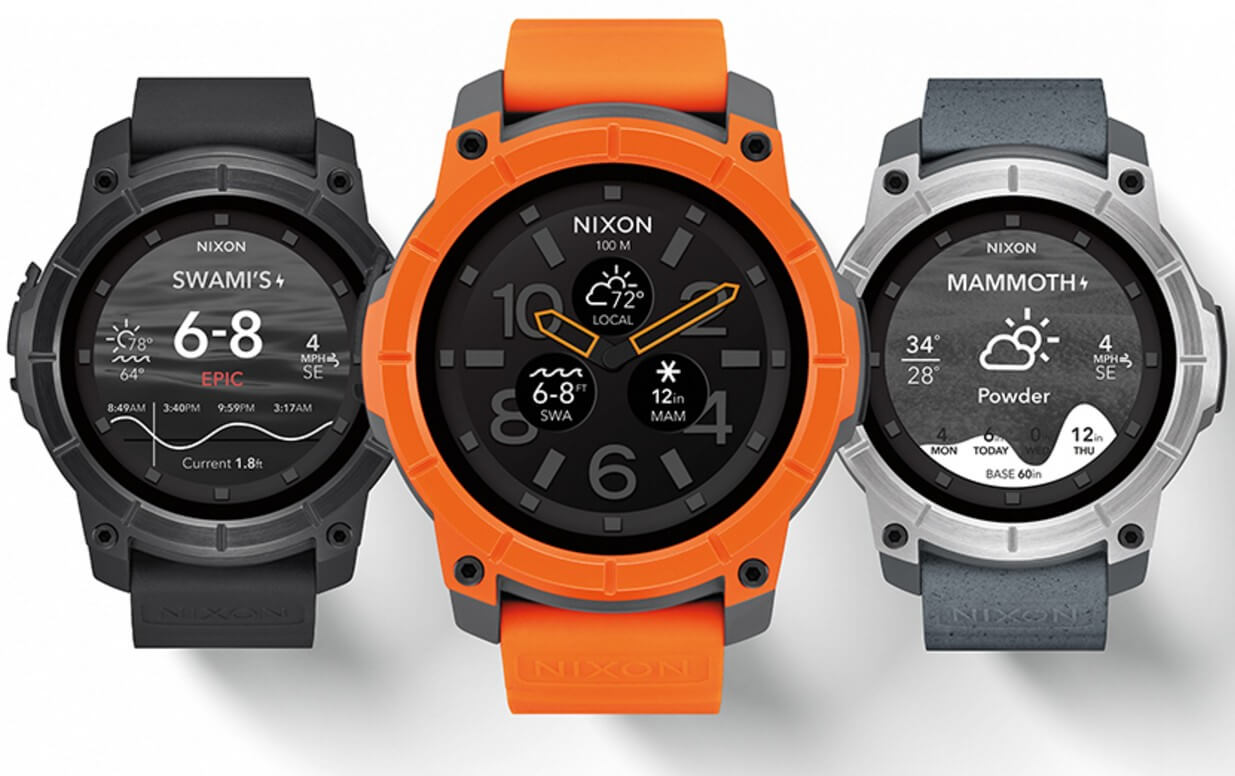 Nixon Mission Smartwatch bygget til hård mission